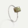 Anelli Adamina | Anello In Argento Con Labradorite Beatriz