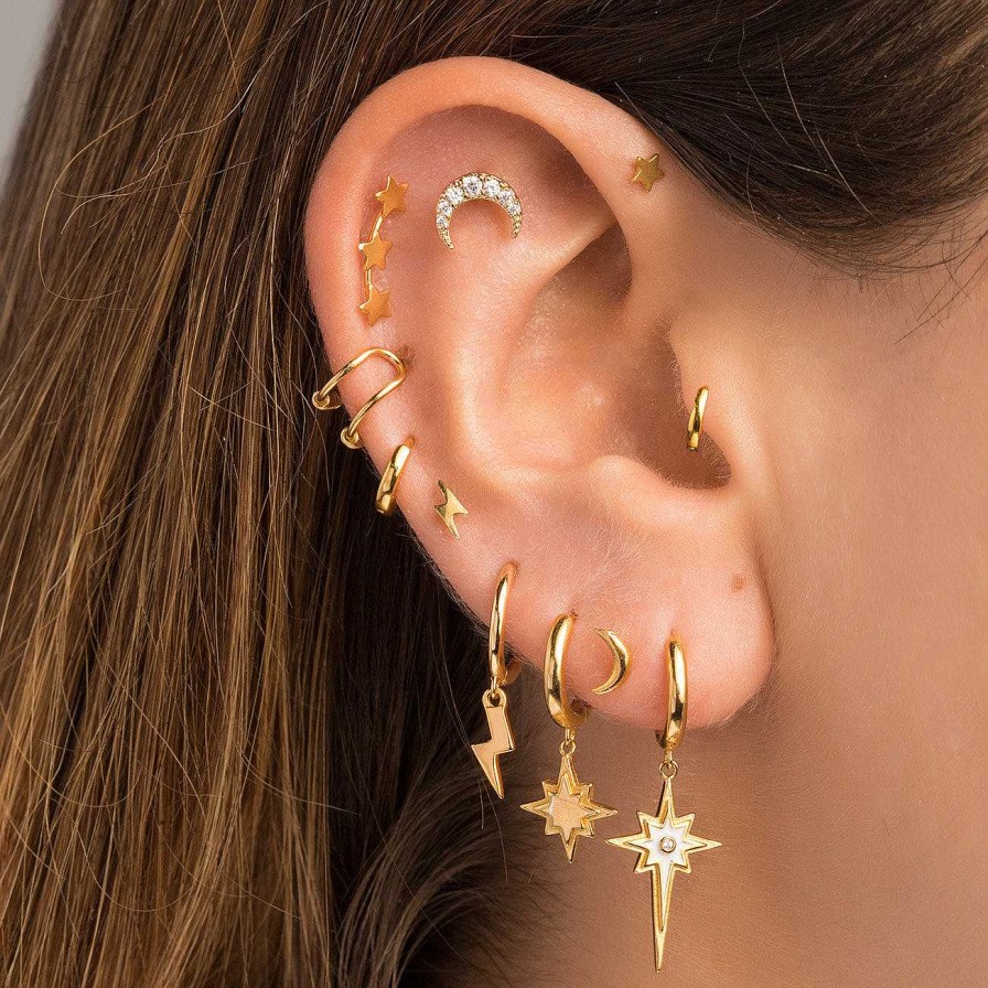 Orecchini Adamina | Asteri Piercing In Oro