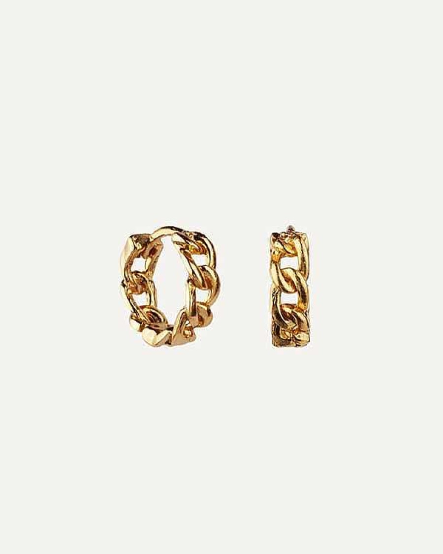 Orecchini Adamina | Orecchini In Oro A Catena Hoops