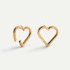 Piercing Adamina | Anello Piercing Cuore Oro