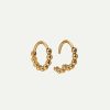 Orecchini Adamina | Orecchini In Oro Con Palline Hoops