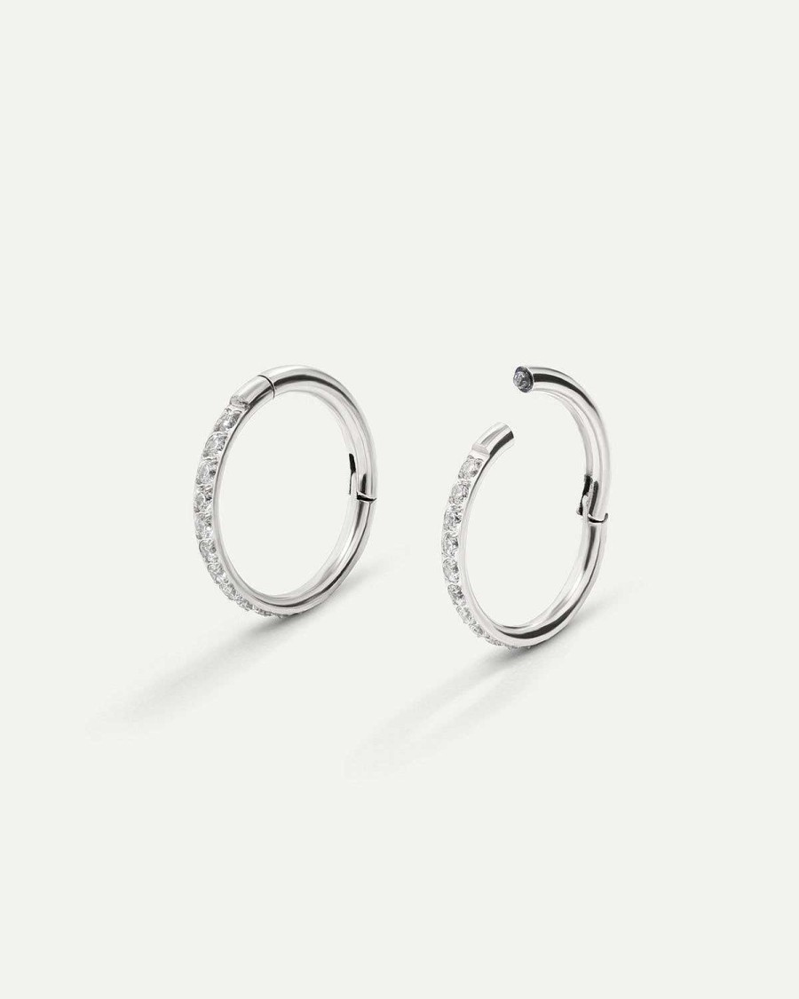 Orecchini Adamina | Eternit Piercing M Argento