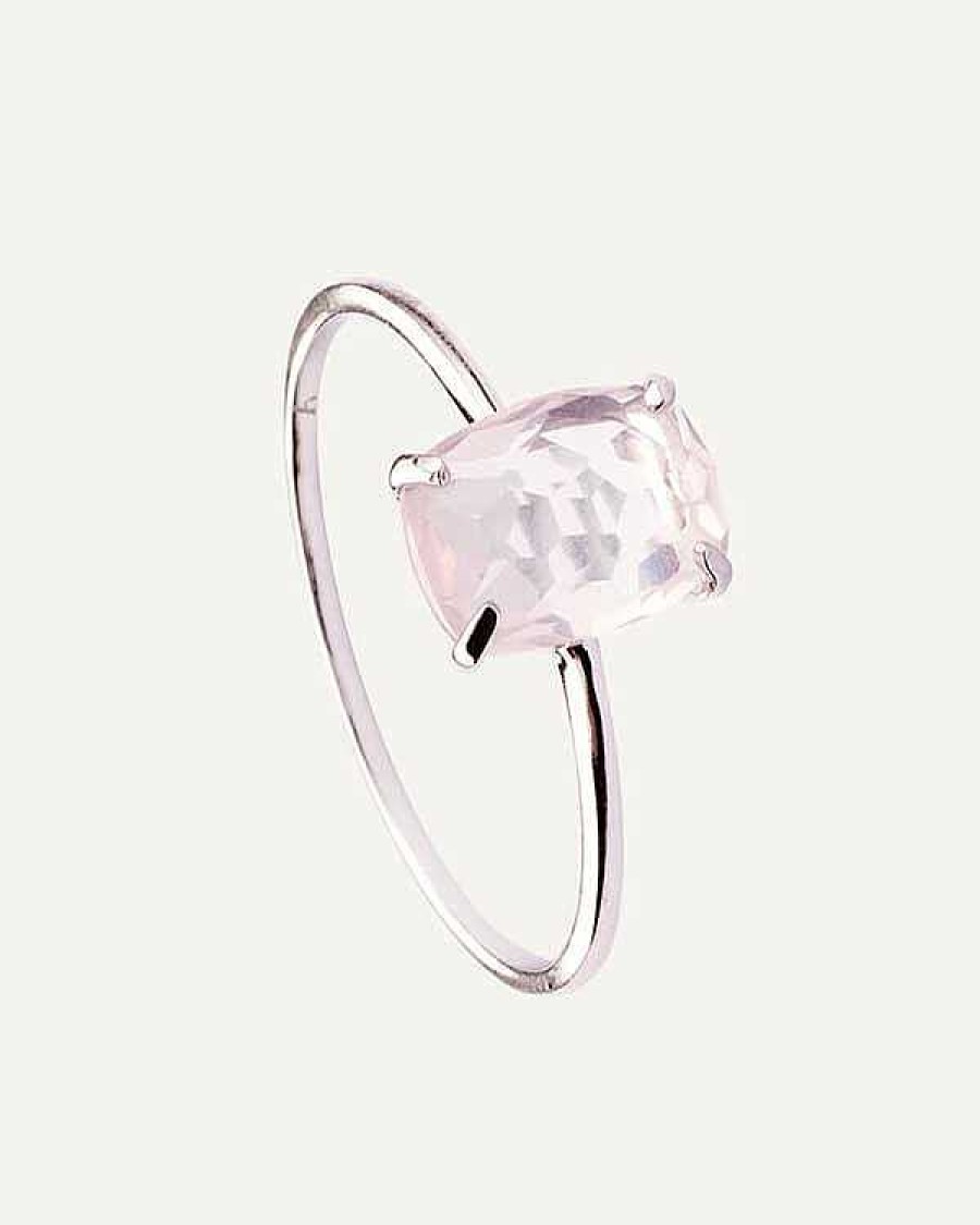 Anelli Adamina | Anillo Beatriz Rosa Argento