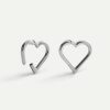 Piercing Adamina | Anello Piercing Cuore Argento